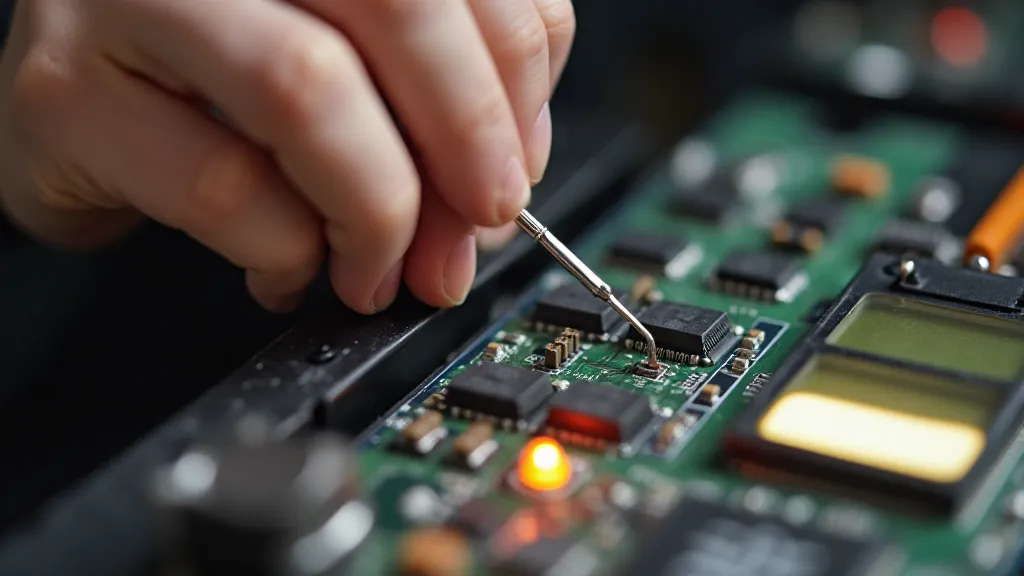 Soldering a connection on a quad antenna element