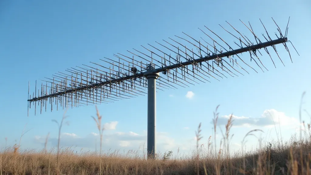 Finished yagi-uda antenna